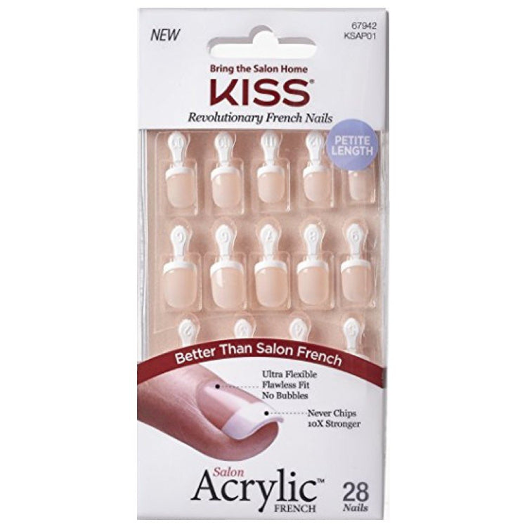 Kiss Salon Acrylic Kit - Crush Hour: Instant Nail Glam!