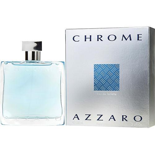 Azzaro Chrome Men's 3.4 oz Eau De Toilette Spray - Exclusive Gift Set