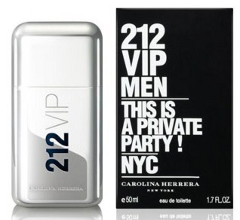 CAROLINA HERRERA 212 VIP Men's 1.7 OZ EDT Spray - An Irresistible Fragrance