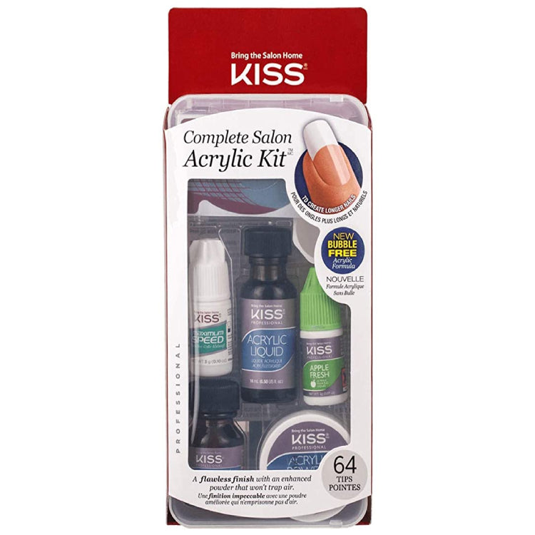 Kiss Ultimate Salon Acrylic Kit - Transform Your Nails at Home!