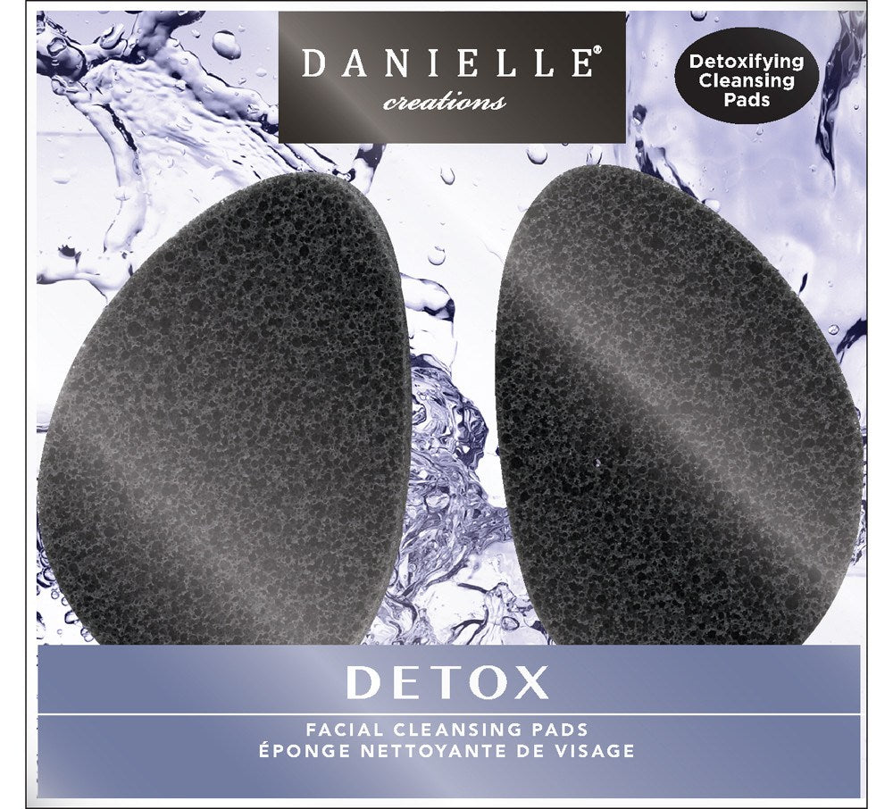 Danielle's Charcoal-Infused Facial Cleansing Pads - 2 Pack