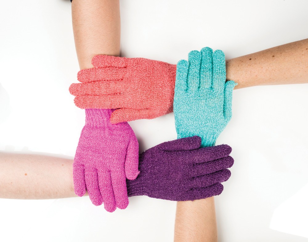 Danielle's Exquisite Exfoliating Shower Gloves