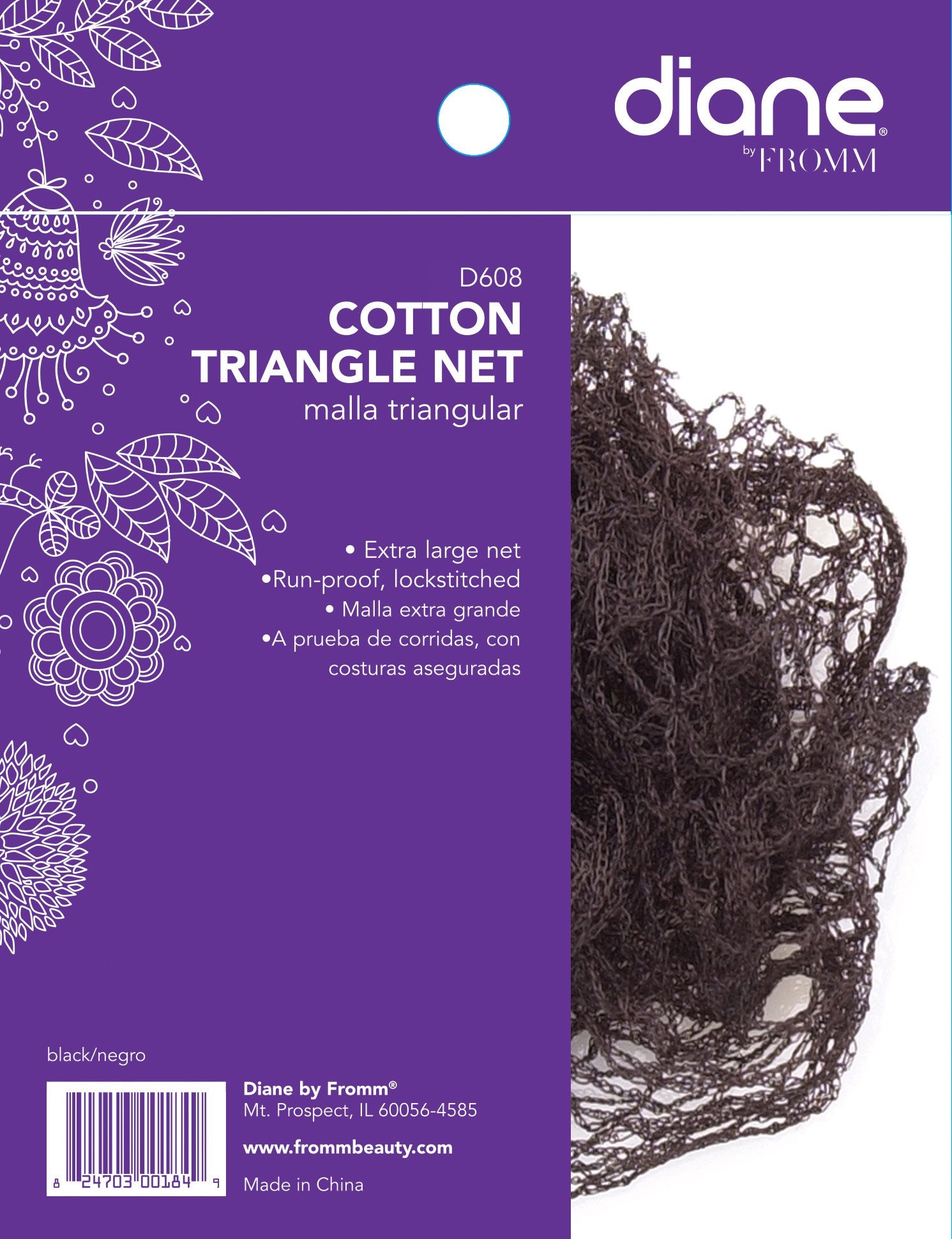 Diane Premium Cotton Triangle Net - Durable and Stylish