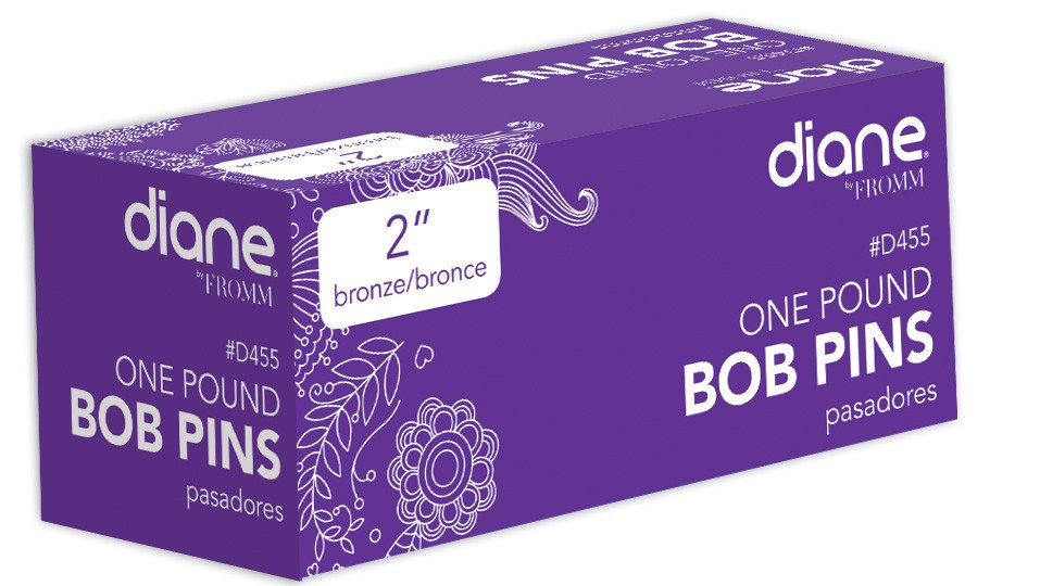 Gorgeous Diane Bronze Bobby Pins - 2 Inch, 1 lb Pack!