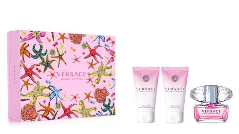 Gianni Versace Bright Crystal Women's Luxurious 3-Piece Gift Set