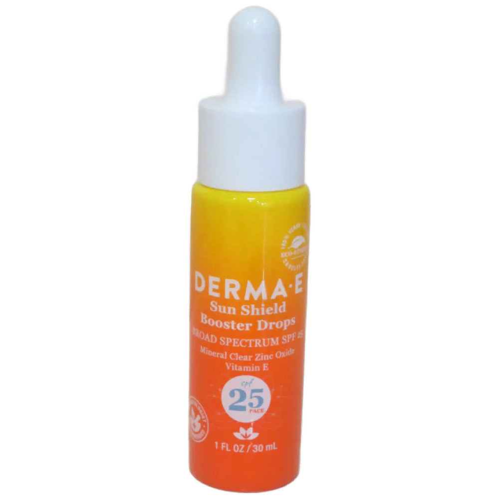 Derma E SPF25 Sun Shield Booster Drops for Face - 1 oz
